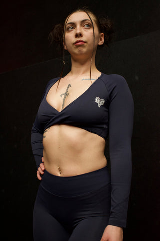 Divine Long Sleeve Crop Top